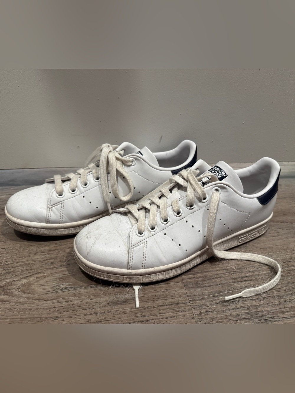 Adidas Stan Smith White Leather Sneakers